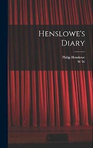 Cover for Philip Henslowe · Henslowe's Diary (Buch) (2022)