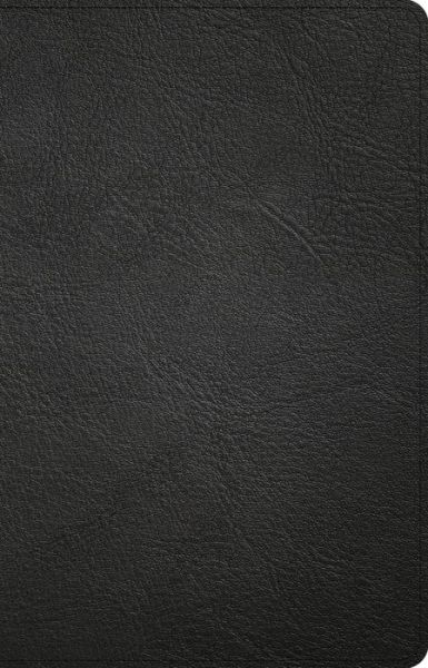 Cover for Holman Bible Publishers · NASB Large Print Personal Size Reference Bible, Black (Leather Book) (2022)