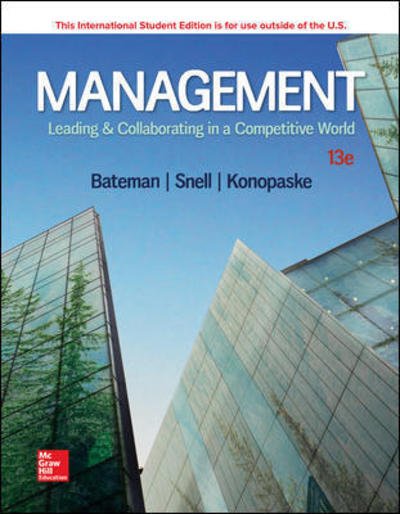 Cover for Bateman · Management Leading N Collabora (Book) (2018)