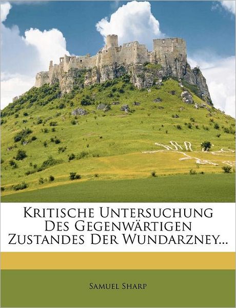 Cover for Sharp · Kritische Untersuchung des Gegenw (Book) (2012)