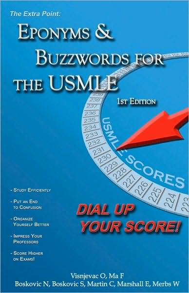 Cover for Ognjen Visnjevac · The Extra Point: Eponyms &amp; Buzzwords for Usmle (Paperback Book) (2010)