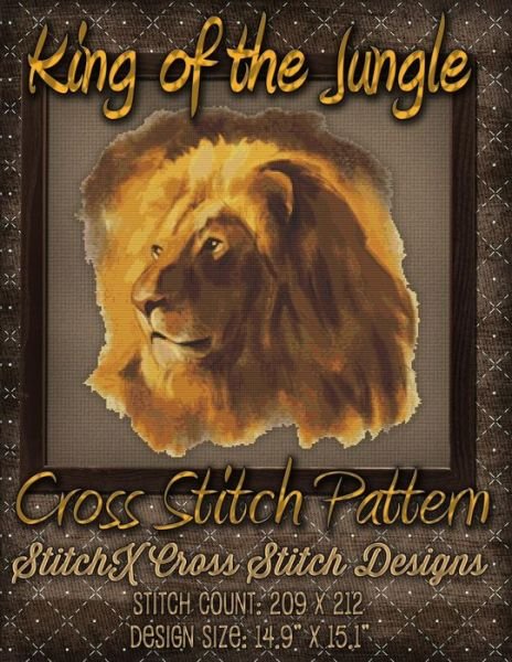 Cover for Tracy Warrington · King of the Jungle Cross Stitch Pattern (Pocketbok) (2015)