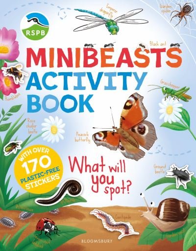 Cover for Rspb · RSPB Minibeasts Activity Book (Pocketbok) (2024)