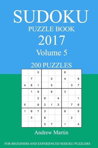 Cover for Andrew Martin · Sudoku Puzzle Book (Paperback Bog) (2016)