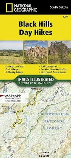 Cover for National Geographic Maps · Black Hills Day Hikes Map (Kort) [2022nd edition] (2023)