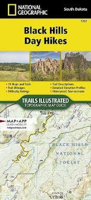 Cover for National Geographic Maps · Black Hills Day Hikes Map (Map) [2022nd edition] (2023)