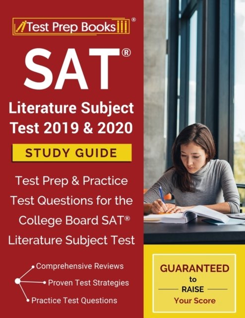 Cover for Test Prep Books · SAT Literature Subject Test 2019 &amp; 2020 Study Guide (Paperback Book) (2019)