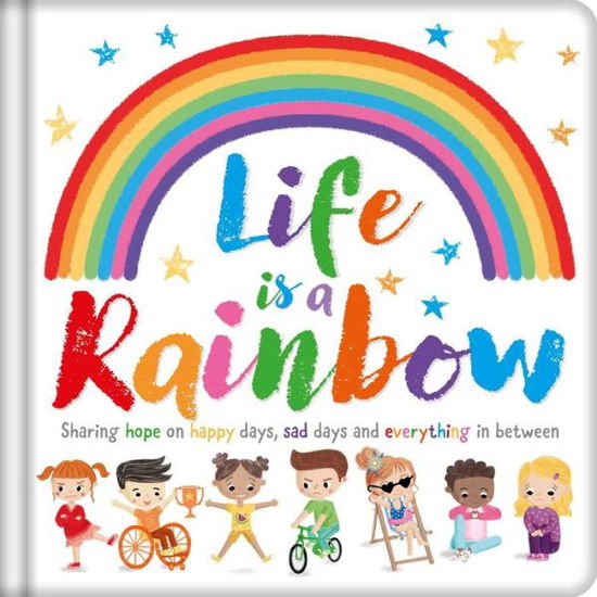 Cover for Igloobooks · Life Is a Rainbow (Tavlebog) (2021)