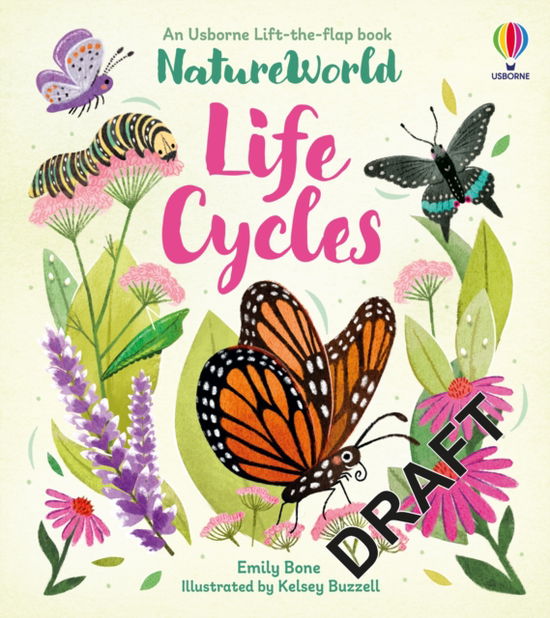 NatureWorld: Life Cycles - NatureWorld - Emily Bone - Livros - Usborne Publishing Ltd - 9781803701288 - 8 de junho de 2023