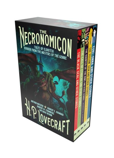 Cover for H. P. Lovecraft · The Necronomicon: 5-Book paperback boxed set - Arcturus Classic Collections (Bog) (2021)