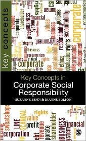 Cover for Suzanne Benn · Key Concepts in Corporate Social Responsibility - Sage Key Concepts Series (Hardcover Book) (2011)