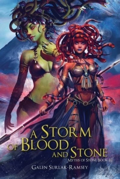 Cover for Galen Surlak-Ramsey · A Storm of Blood and Stone (Paperback Book) (2020)