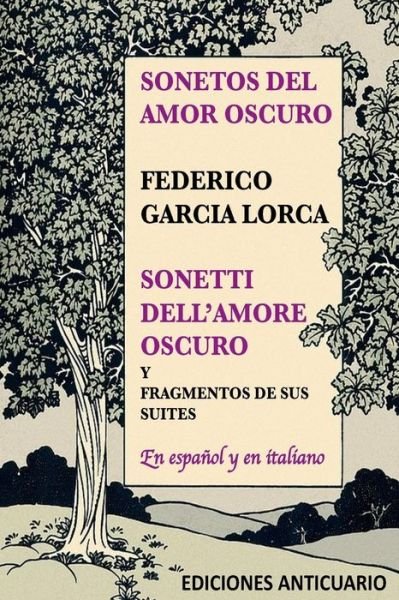 Cover for Federico Garcia Lorca · Sonetos del Amor Oscuro (Paperback Book) (2018)