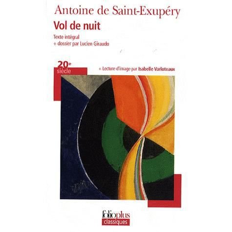 Cover for Antoine de Saint-Exupery · Vol de nuit (Paperback Bog) (2007)