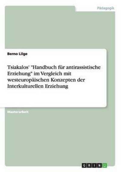 Cover for Lilge · G. Tsiakalos: Handbuch für antira (Book) [German edition] (2008)