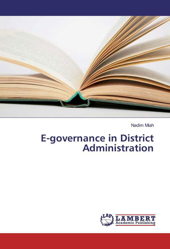 Cover for Miah · E-governance in District Administr (Book)