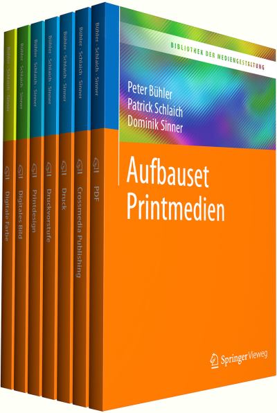 Bibliothek der Mediengestaltung Aufbauset Printmedien - Peter Buhler - Books - Springer Berlin Heidelberg - 9783662593288 - May 28, 2019