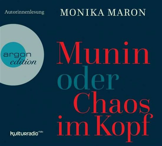Cover for Monika Maron · CD Munin oder Chaos im Kopf (CD)