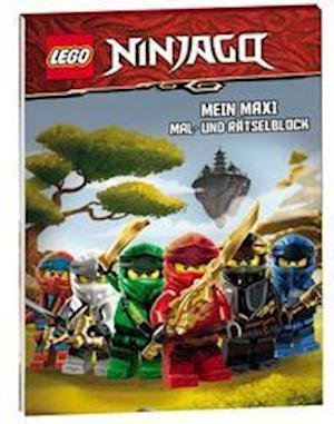 Cover for AMEET Verlag · LEGO® NINJAGO® - Mein Maxi Mal- und Rätselblock (Pocketbok) (2022)
