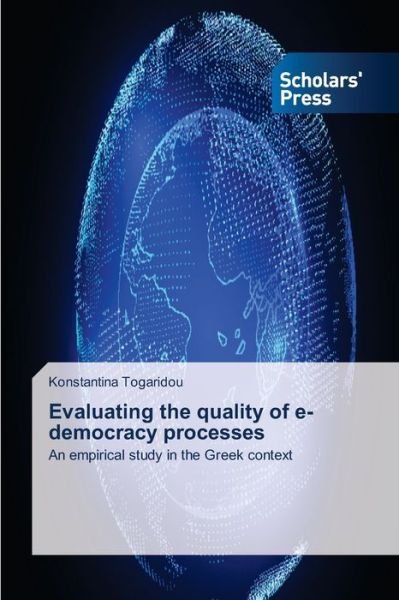 Cover for Togaridou · Evaluating the quality of e-d (Book) (2020)