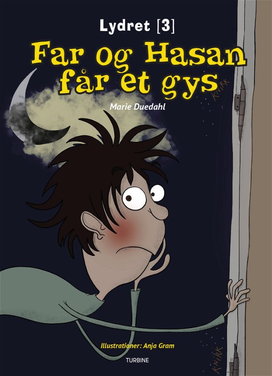 Cover for Marie Duedahl · Lydret 3: Far og Hasan får et gys (Inbunden Bok) [1:a utgåva] (2019)