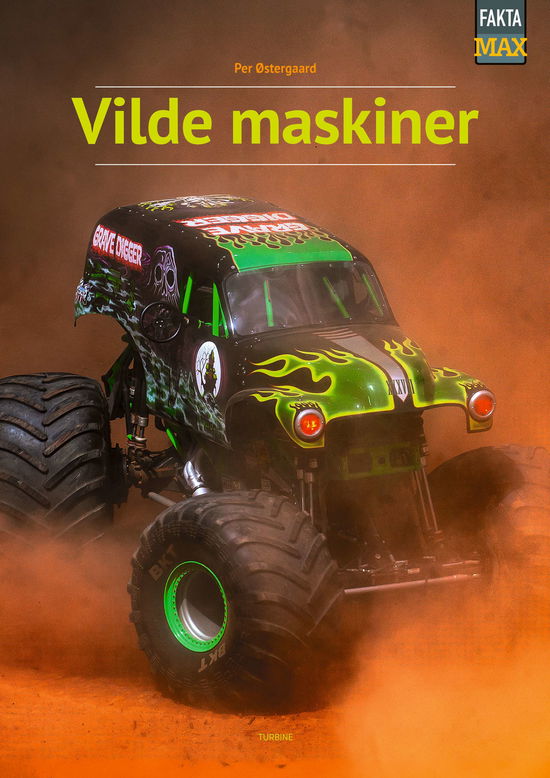 Cover for Per Østergaard · Fakta Max: Vilde maskiner (Innbunden bok) [1. utgave] (2024)