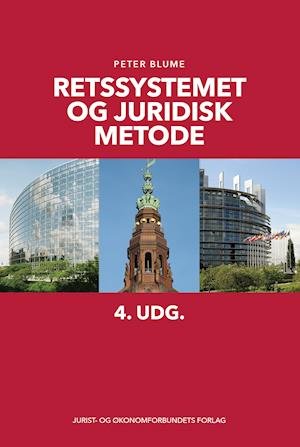 Cover for Peter Blume · Retssystemet og juridisk metode (Sewn Spine Book) [4.º edición] (2020)