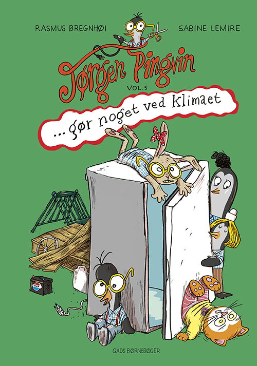 Cover for Sabine Lemire · Jørgen Pingvin: Jørgen Pingvin gør noget ved klimaet (Bound Book) [1. wydanie] (2025)