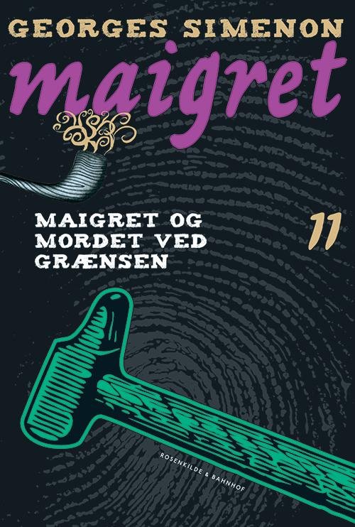 Cover for Georges Simenon · En Maigret-krimi: Maigret 11 Maigret og mordet ved grænsen (Poketbok) [1:a utgåva] (2015)