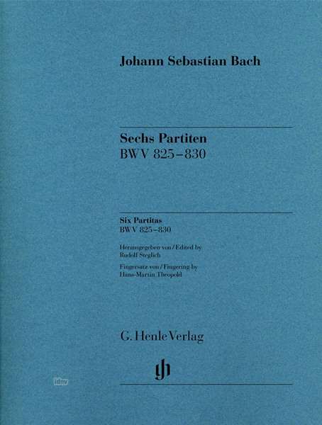 Cover for Bach Js · Sechs Partiten (Book) (2018)