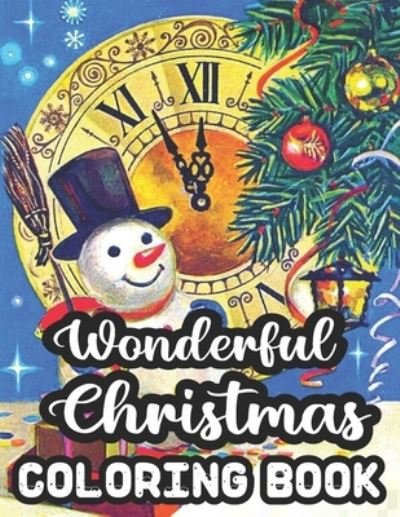 Cover for Geri Rogers · Wonderful Christmas Coloring Book (Paperback Book) (2020)