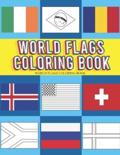 Cover for Barkoun Press · World Flags Coloring Book (Paperback Book) (2020)