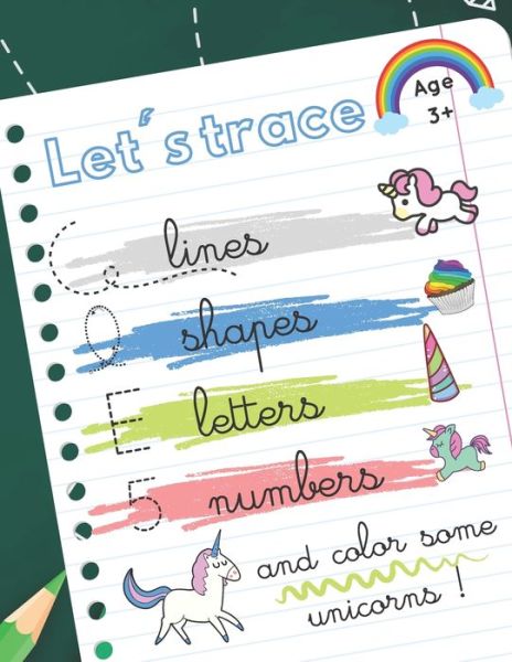 Cover for Play and Learn · Let's trace some lines, shapes, letters, numbers (Paperback Book) (2020)