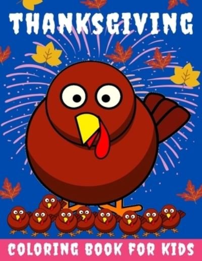 Cover for Toodma · Thanksgiving Coloring Book for kids (Pocketbok) (2020)