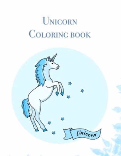 Cover for Grace Knight · Unicorn Coloring book (Paperback Book) (2021)