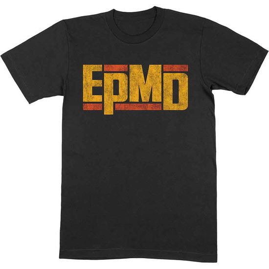 EPMD Unisex Tee: Distressed Classic Logo - Epmd - Merchandise -  - 9950670569288 - 