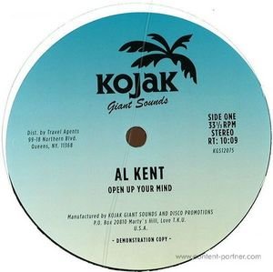 Cover for Al Kent · Open Up Your Mind (12&quot;) (2012)