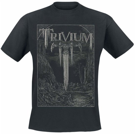 Battle Slim Fit T-shirt - Trivium - Mercancía - ROADRUNNER RECORDS - 0090317225289 - 