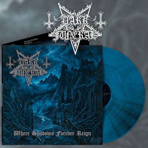 Where Shadows Forever Reign (Blue / Black Vinyl LP) - Dark Funeral - Musique - Osmose Production - 0200000102289 - 18 novembre 2022