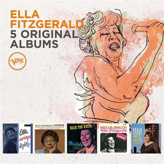 Cover for Ella Fitzgerald · 5 Original Albums (CD) [Limited edition] [Box set] (2016)