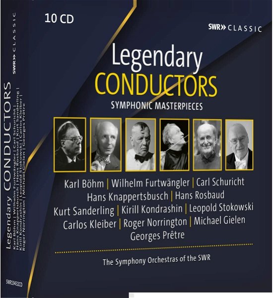 Cover for Legendary Conductors - Symphonic Masterpieces (CD) (2022)