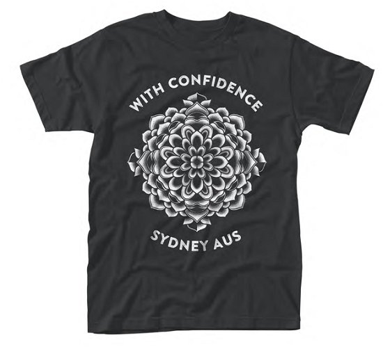 Cover for With Confidence · With Confidence Black (T-shirt) [size M] [Black edition] (2016)