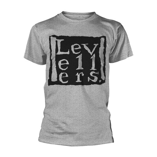 Cover for Levellers · Levellers: Logo (Grey) (T-Shirt Unisex Tg. M) (N/A) [size M] [Grey edition] (2018)