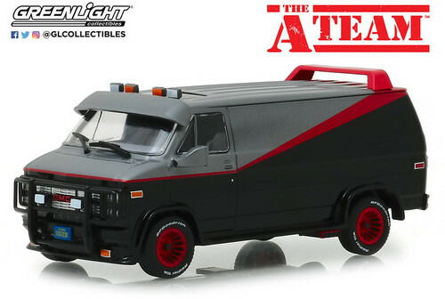 Cover for 1:43 A-team (1983-87 TV Series) - 1983 Gmc Vandura (MERCH) (2020)