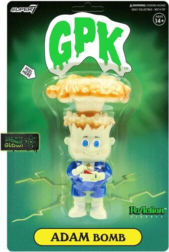 Cover for Garbage Pail Kids Reaction Fig - Adam Bomb (Glow) (MERCH) (2022)