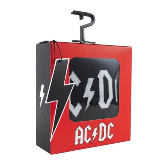 Cover for AC/DC · AC/DC Crew Socks In Gift Box (One Size) (Klær) (2024)