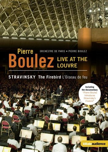 Cover for Igor Stravinsky · Pierre Boulez Live At The Louvre:Firebird (DVD) (2022)