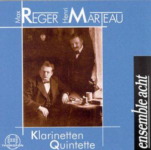 Cover for Marteau / Reger / Ensemble Acht · Quintettes (CD) (2003)