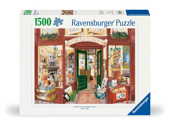 Cover for Ravensburger · Ravensburger - Puzzle Wordsmith\'s Bookshop 1500p (12000728) (Toys)