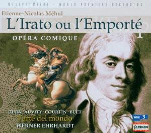 MEHUL: L´Irato Ou L´Emporte - Turk,Auvity / Courtin,Buet / L'Art - Musik - Capriccio - 4006408601289 - 15. september 2008